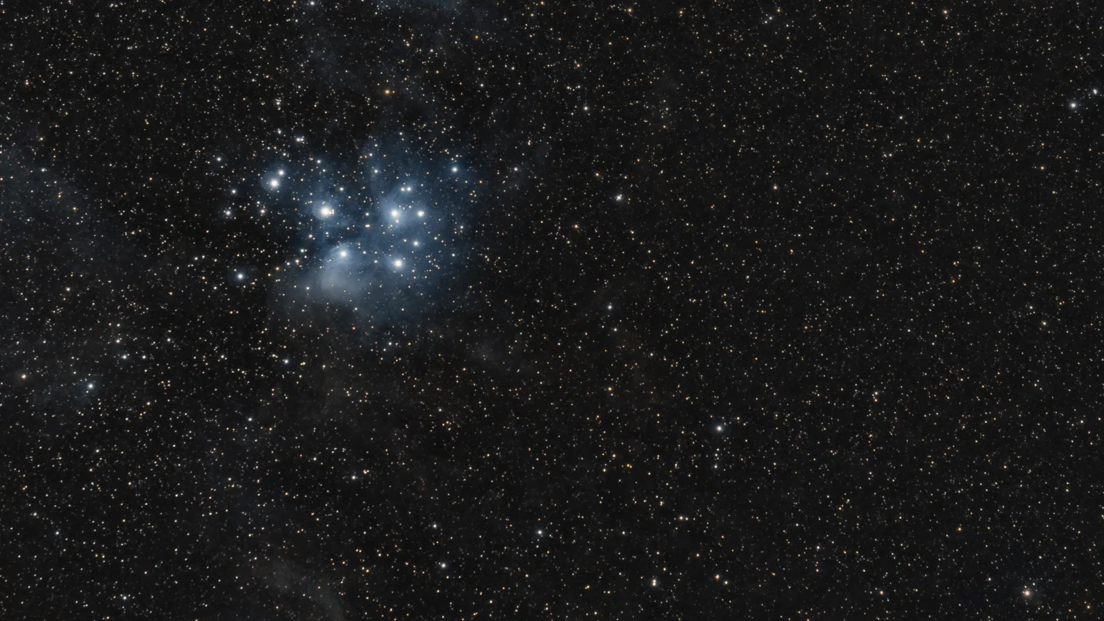 The,Pleiades,Or,Seven,Sisters,M45,And,Their,Reflection,Nebulae
