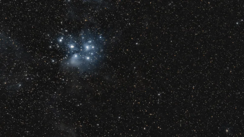 The,Pleiades,Or,Seven,Sisters,M45,And,Their,Reflection,Nebulae